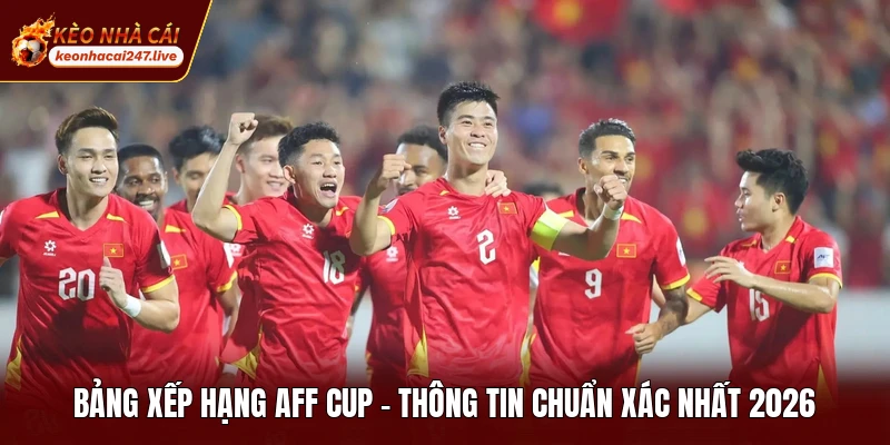 Bảng Xếp Hạng AFF Cup