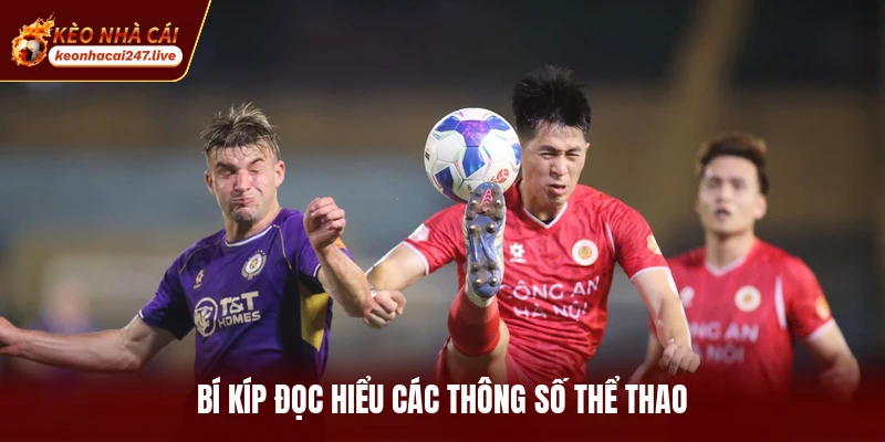 Bí kíp đọc hiểu các thông số thể thao