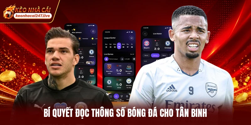 Bí quyết đọc thông số bóng đá cho tân binh